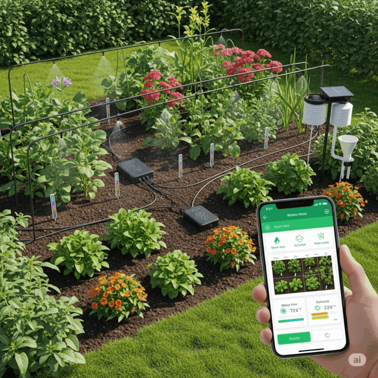 Smart Garden: Irrigazione e Cura del Giardino Intelligente